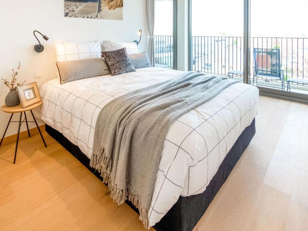 Luxurious Crystal Sea View Apartment With 2 Terraces Oostende Rom bilde