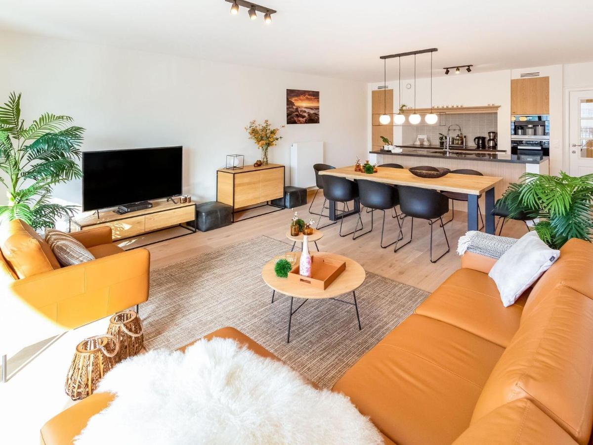 Luxurious Crystal Sea View Apartment With 2 Terraces Oostende Eksteriør bilde