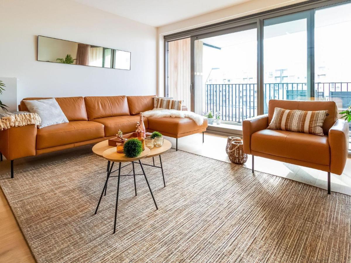 Luxurious Crystal Sea View Apartment With 2 Terraces Oostende Eksteriør bilde