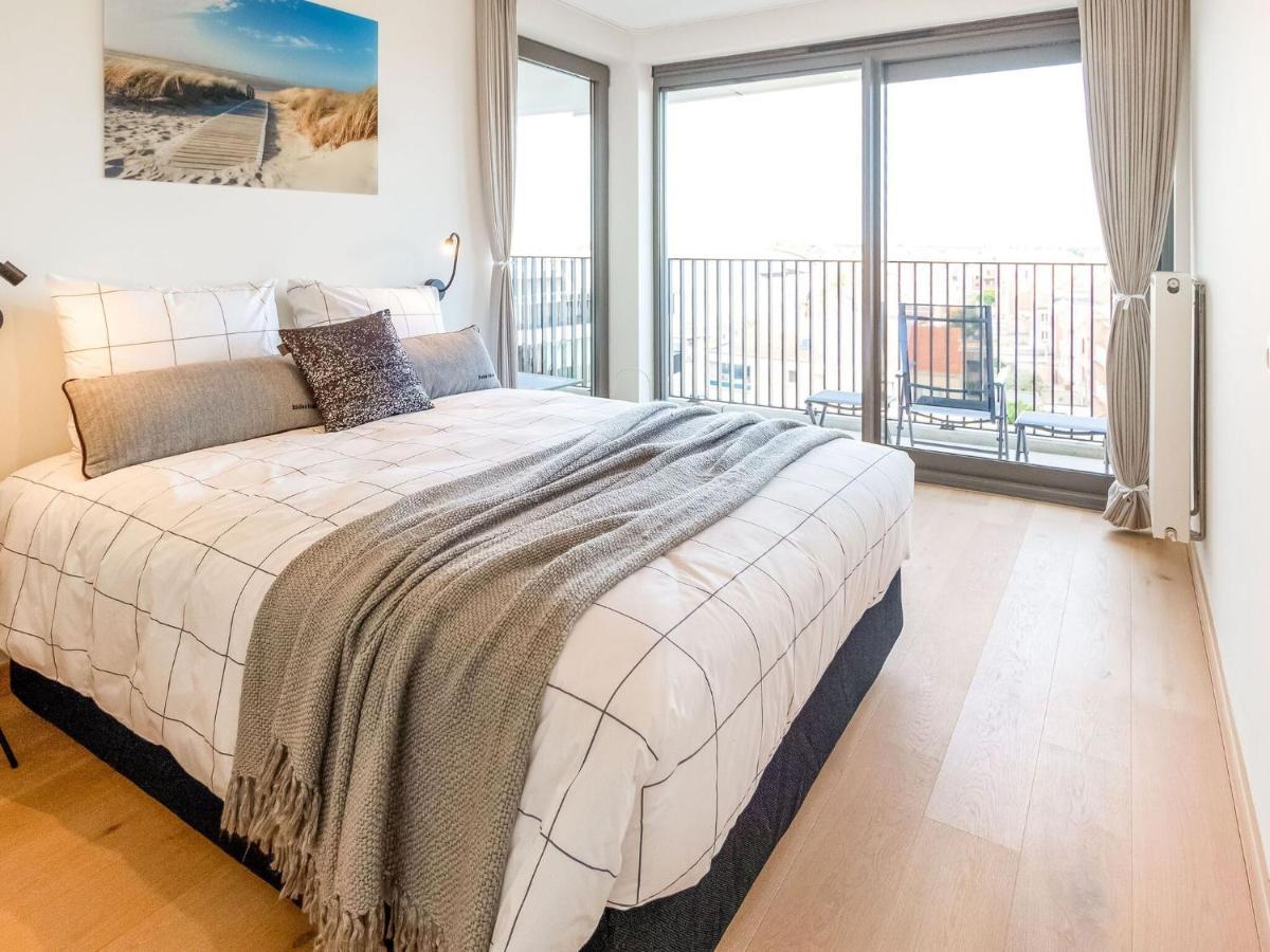 Luxurious Crystal Sea View Apartment With 2 Terraces Oostende Eksteriør bilde