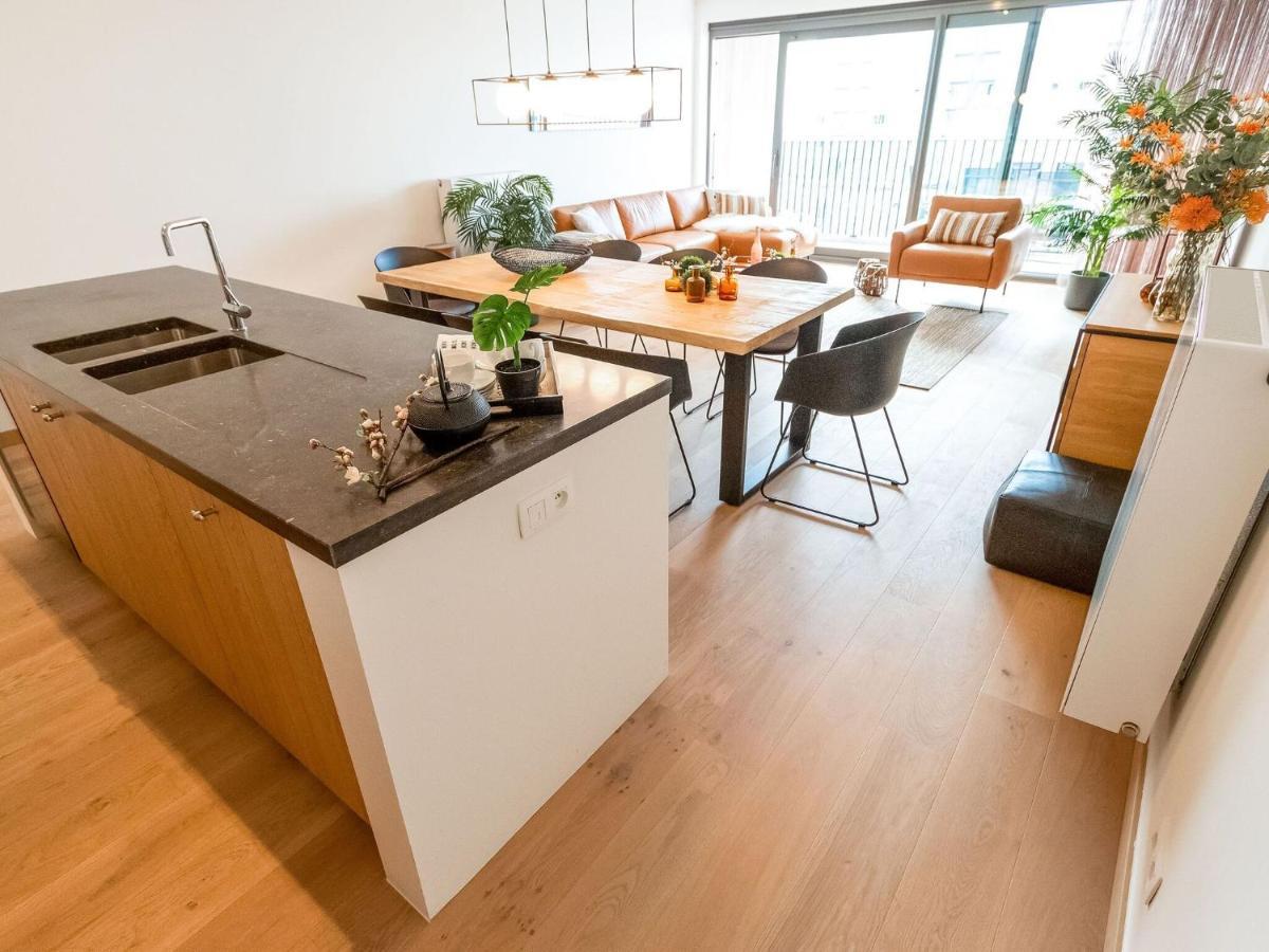 Luxurious Crystal Sea View Apartment With 2 Terraces Oostende Eksteriør bilde