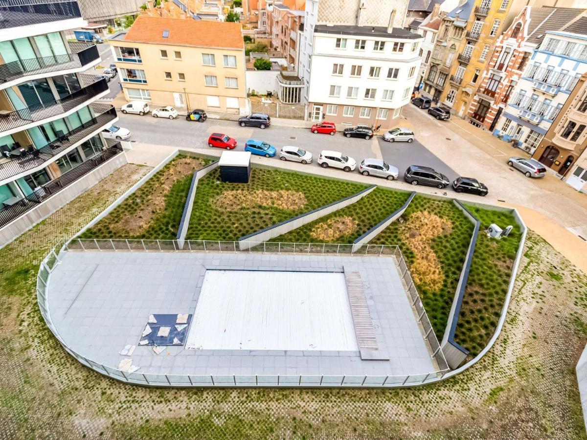 Luxurious Crystal Sea View Apartment With 2 Terraces Oostende Eksteriør bilde