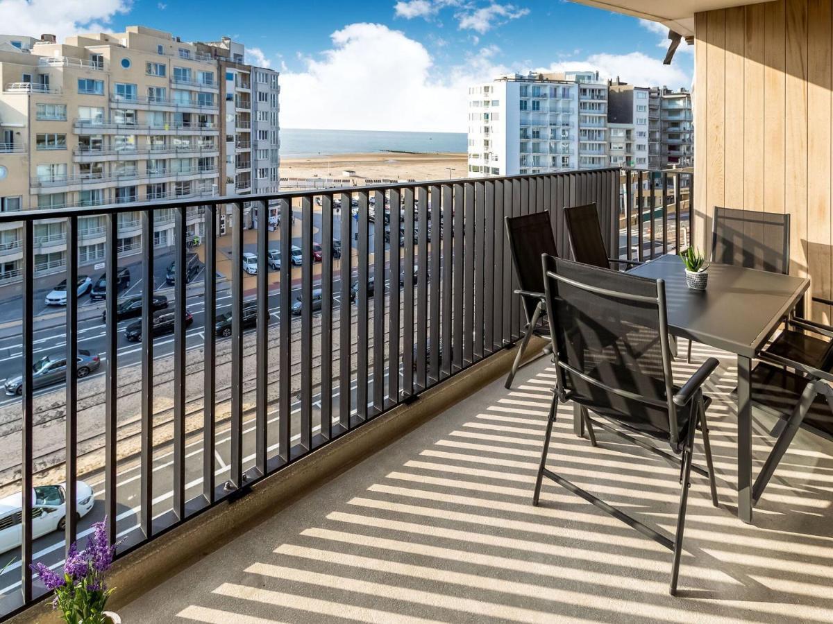 Luxurious Crystal Sea View Apartment With 2 Terraces Oostende Eksteriør bilde
