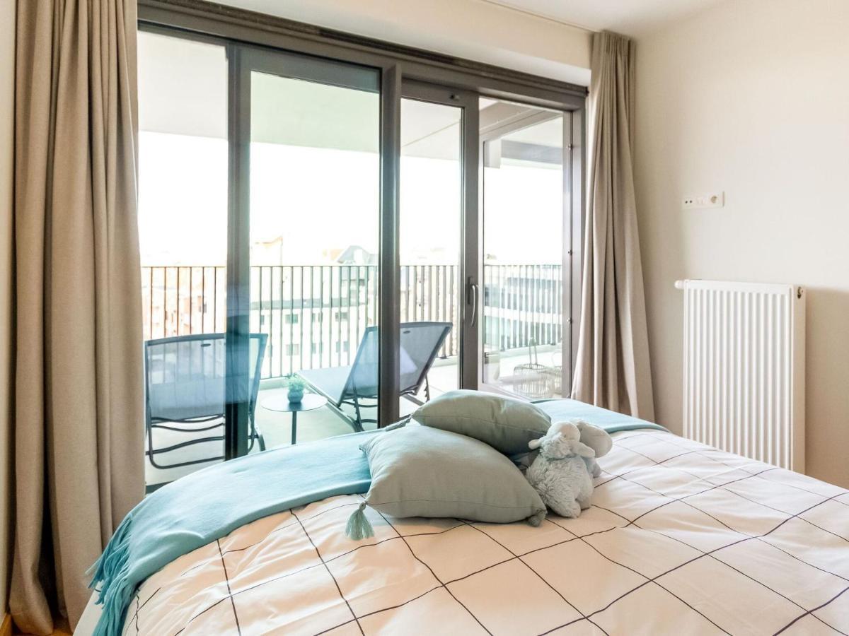Luxurious Crystal Sea View Apartment With 2 Terraces Oostende Eksteriør bilde